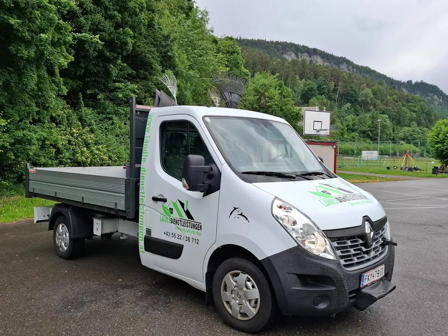 Renault Master Pritsche / Kipper Bílá - 1