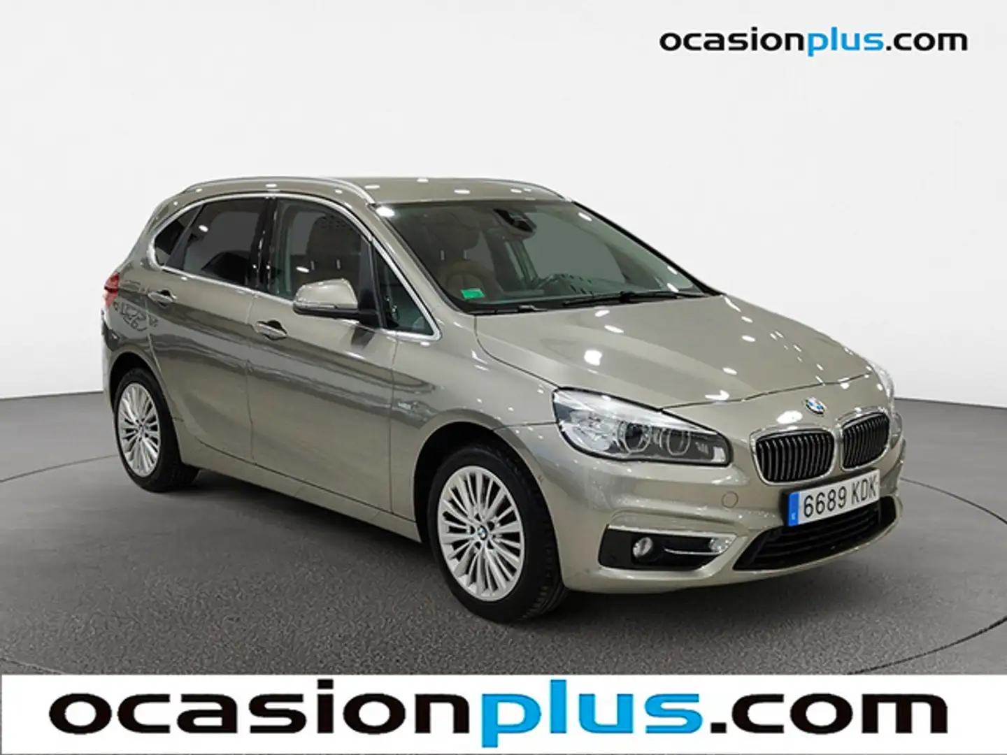 BMW 218 218dA Active Tourer Plateado - 2