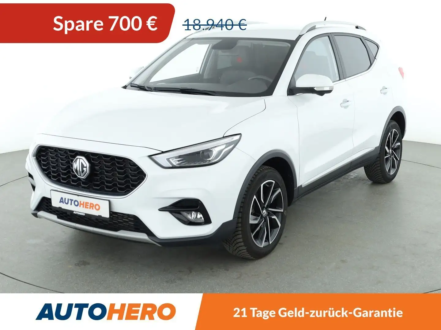 MG ZS 1.0 T-GDI Luxury Aut.*NAVI*LED*TEMPO*CAM*PDC*SHZ* Weiß - 1