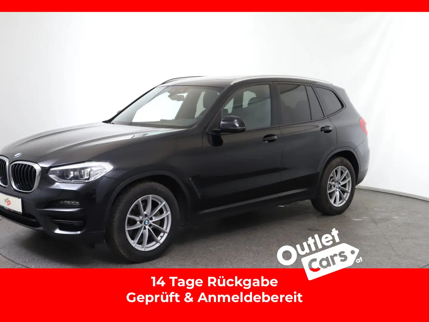 BMW X3 sDrive 18d Aut. Schwarz - 1
