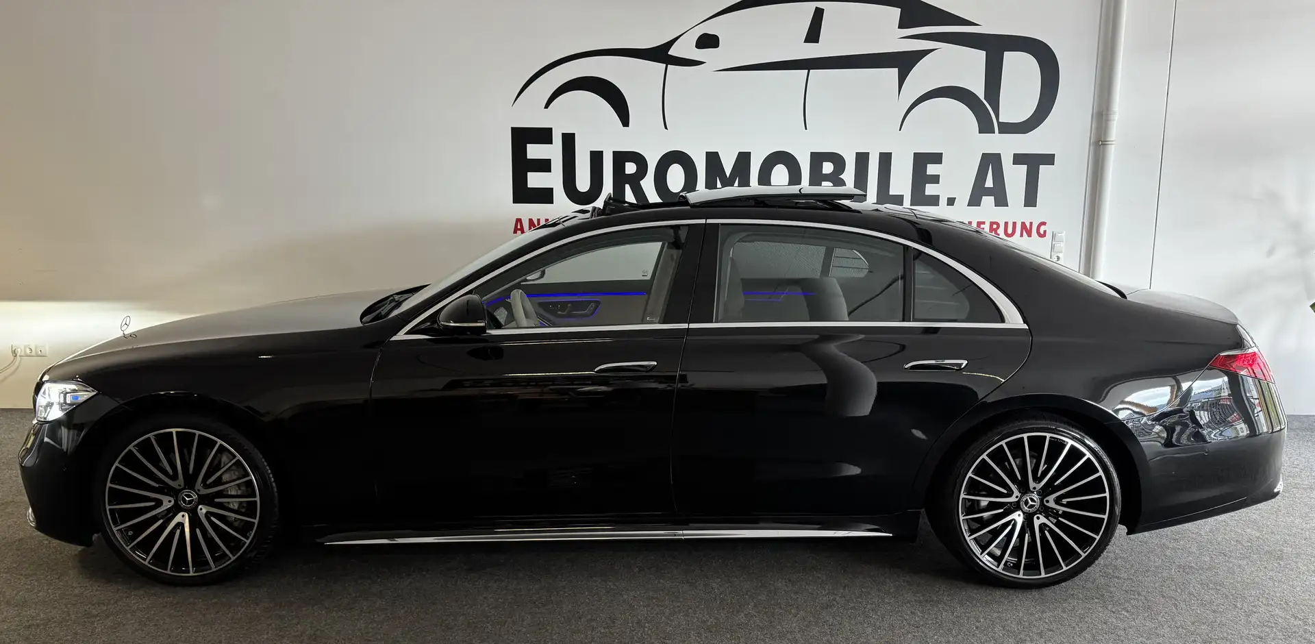 Mercedes-Benz S 400 d 4Matic L AMG-LINE *VOLLAUSSTATTUNG*Chauffeur-P.* Zwart - 2