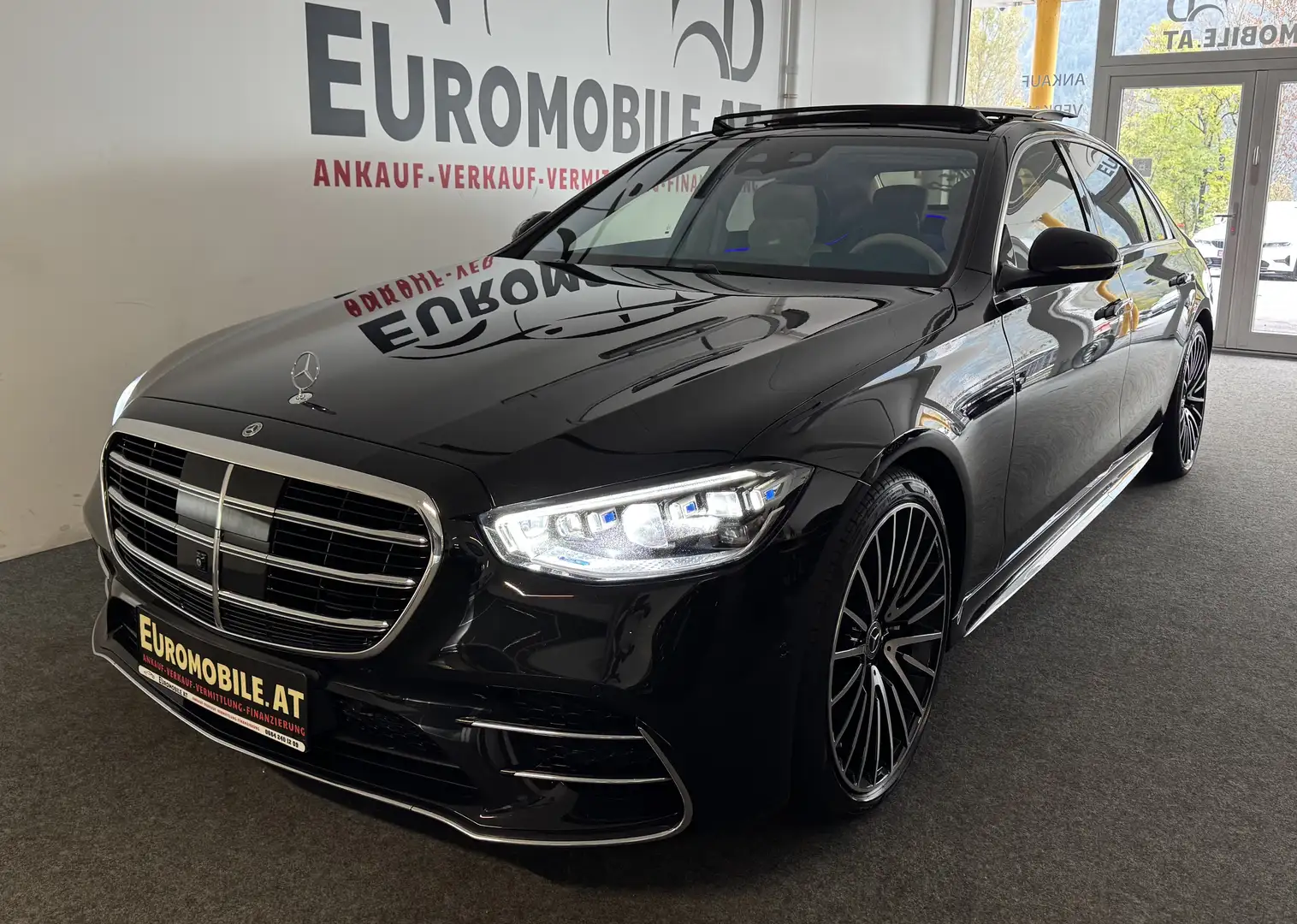 Mercedes-Benz S 400 d 4Matic L AMG-LINE *VOLLAUSSTATTUNG*Chauffeur-P.* Zwart - 1