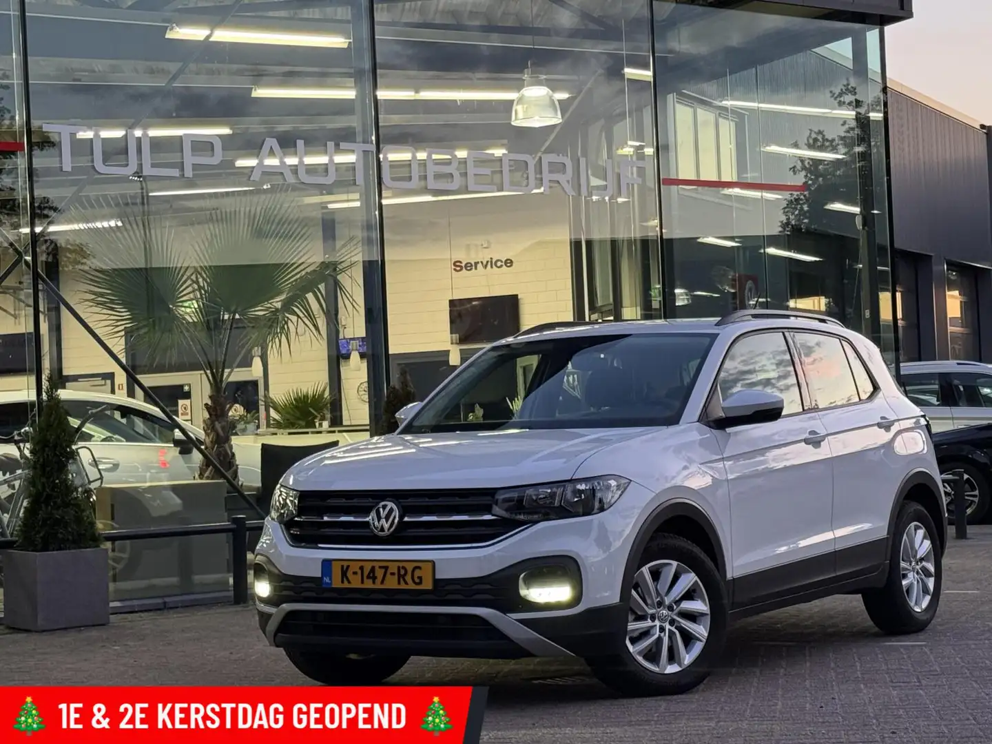 Volkswagen T-Cross 1.0 TSI Style Automaat DSG 2020 Top staat Wit - 2