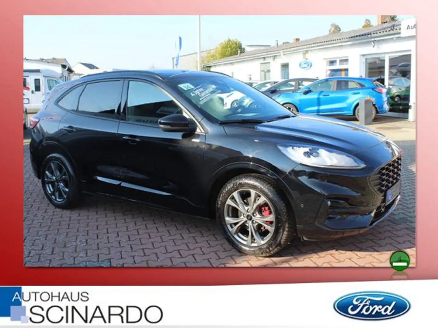 Ford Kuga 1.5 EB ST-Line X *Panorama*HUD*B&O*LED*NAVI Zwart - 1