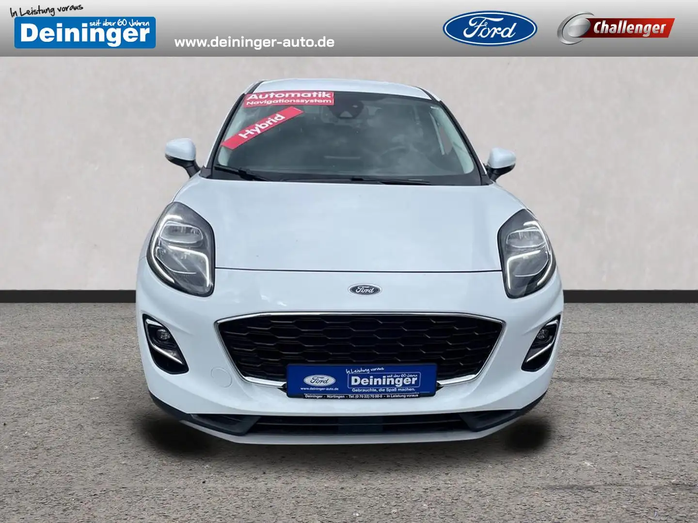 Ford Puma 1.0 l EcoBoost Hybrid (MHEV) Titanium X Autom. NAV Blanc - 1