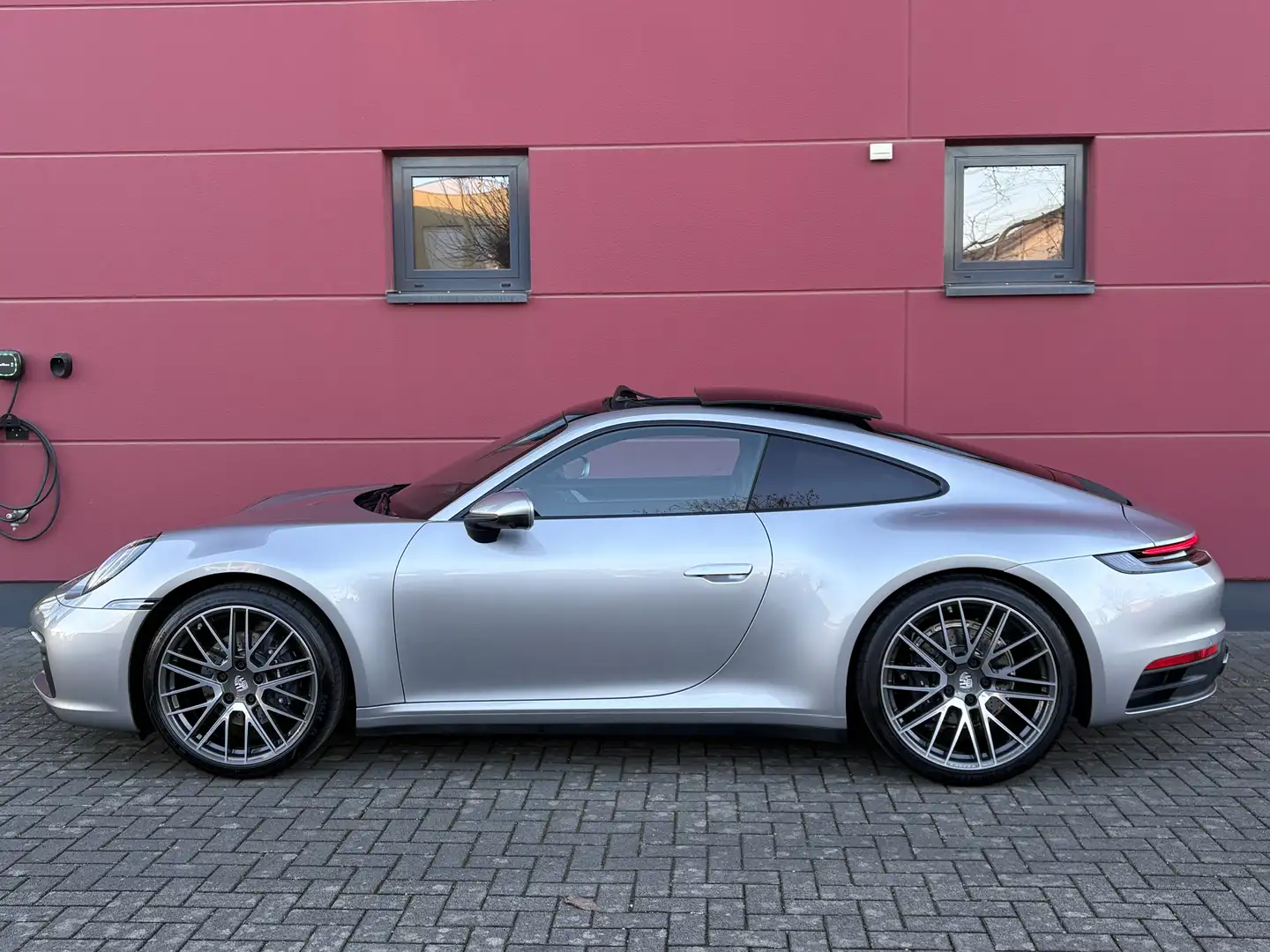 Porsche 992 CARRERA PDK 385PS LEDER CHRONO BOSE APPROVED 1HAND Argent - 2