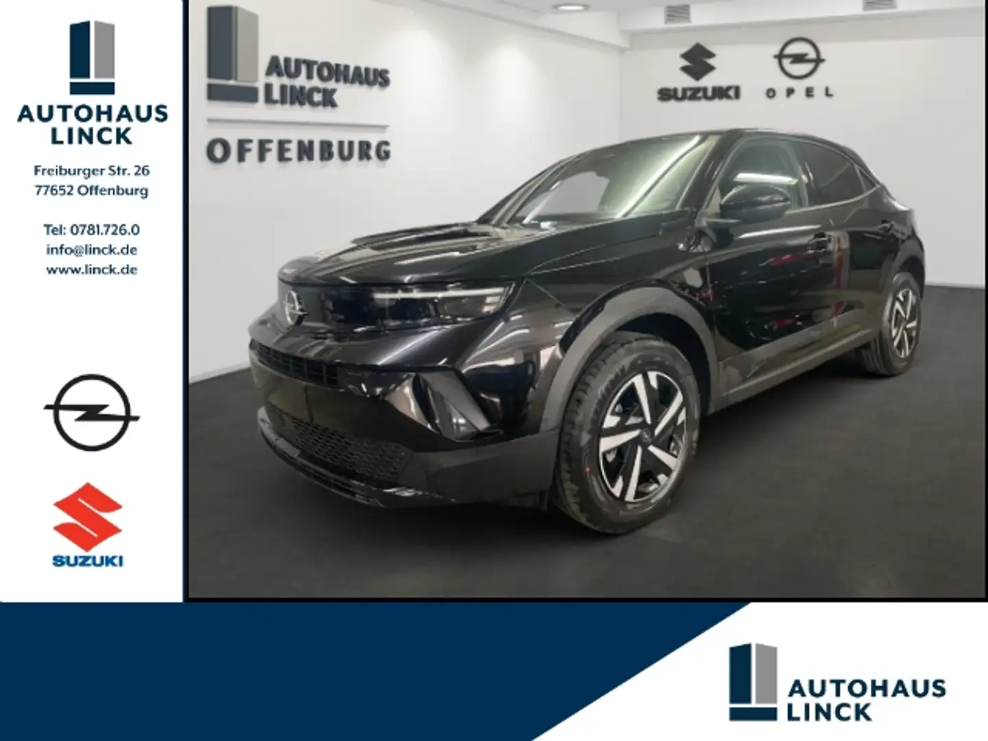 Opel Mokka Edition 1.2 Turbo EU6e LED-Licht Parkpilot Siyah - 1