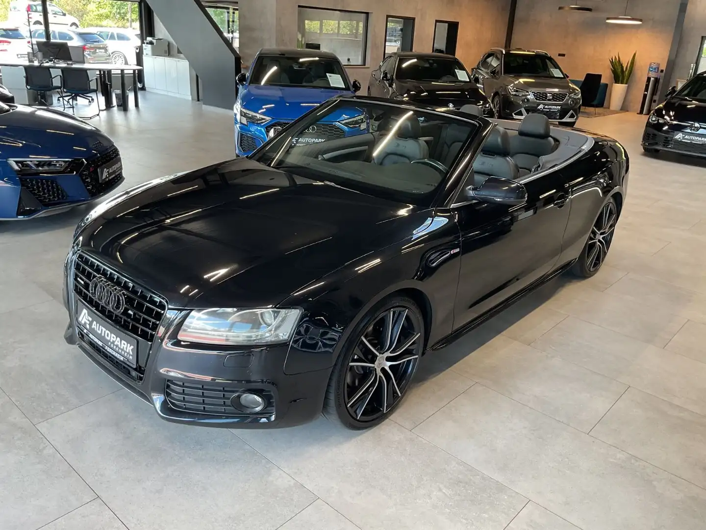 Audi A5 Cabrio 3.0 TDI qu. 3x S line ACC B&O Navi+ Schwarz - 1