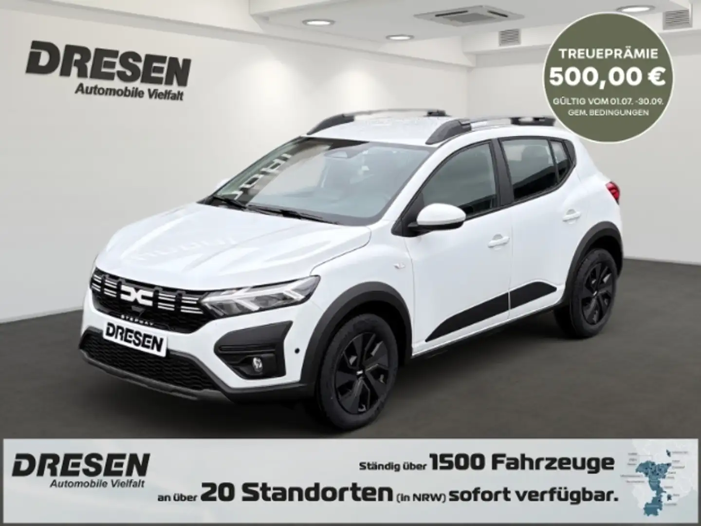 Dacia Sandero III 1.0 EU6e Stepway Expression TCe 90 NAVI SITZHE Alb - 1