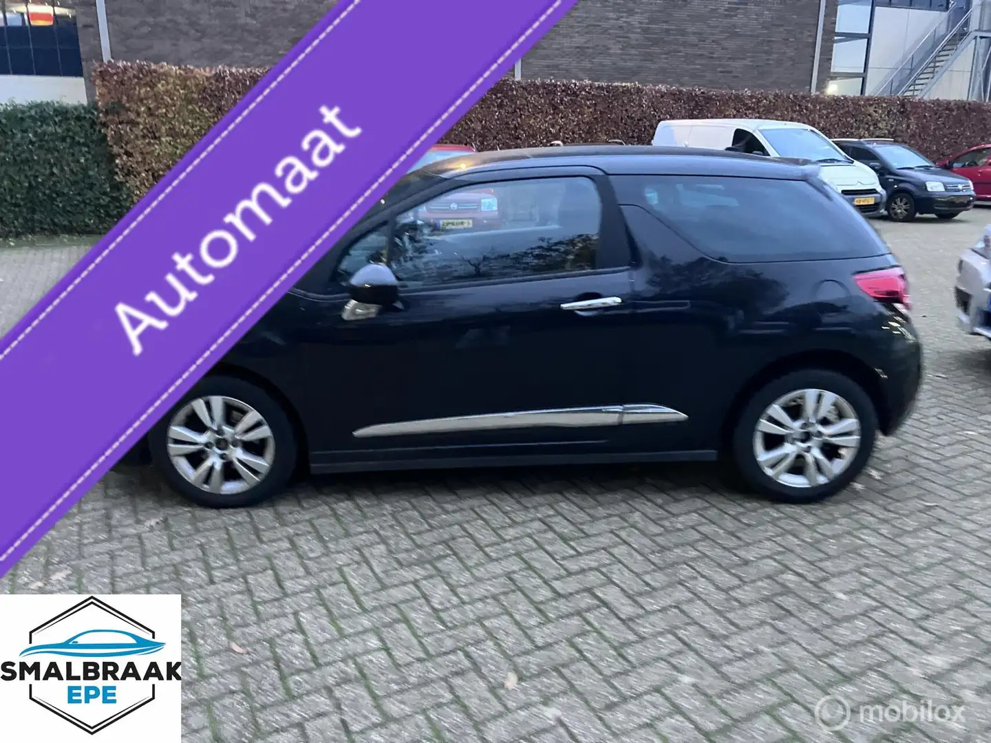 Citroen DS3 1.6 VTi So Chic Climatecontrol Automaat Schwarz - 2