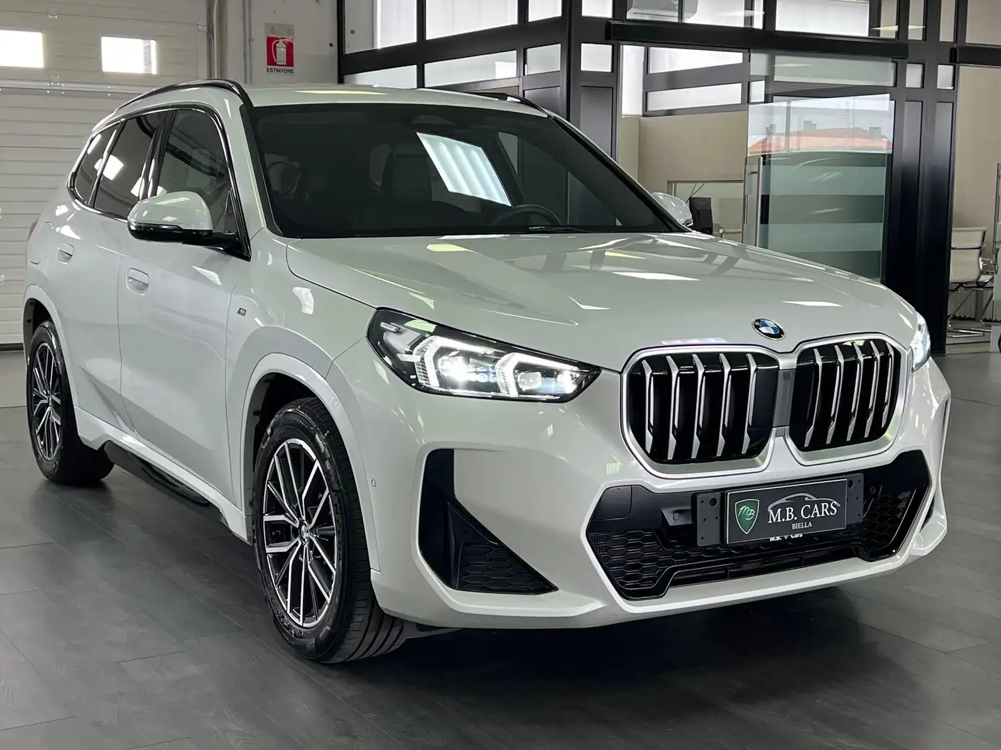 BMW X1 xdrive20d mhev 48V MSport auto Bianco - 1