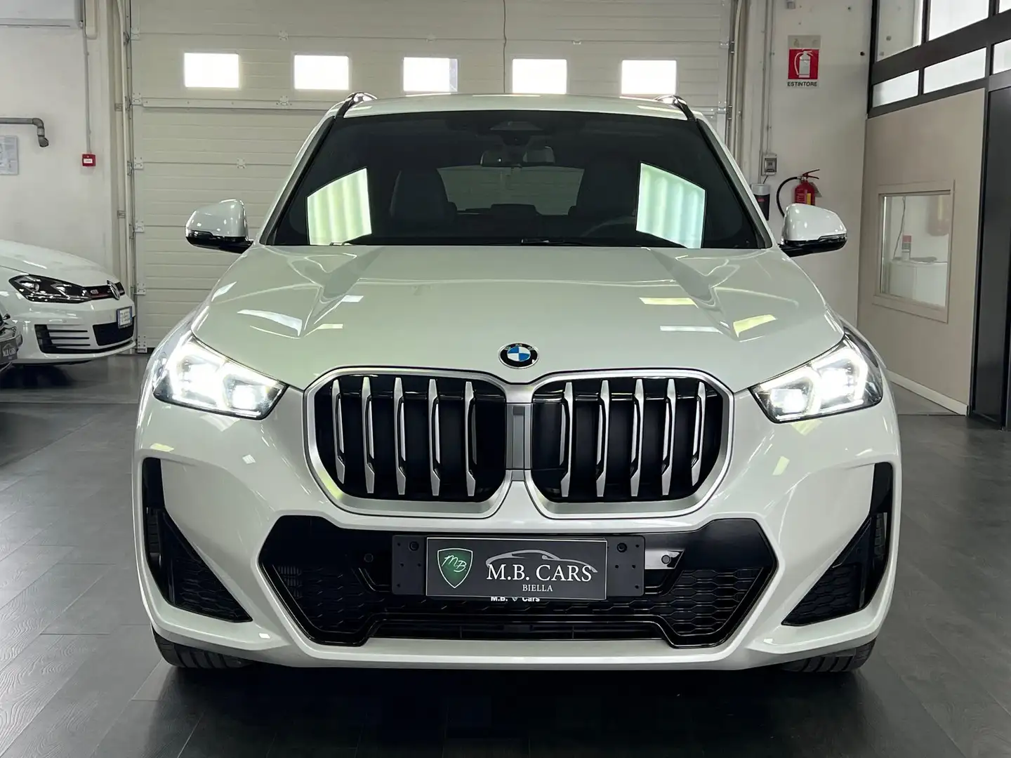 BMW X1 xdrive20d mhev 48V MSport auto Bianco - 2