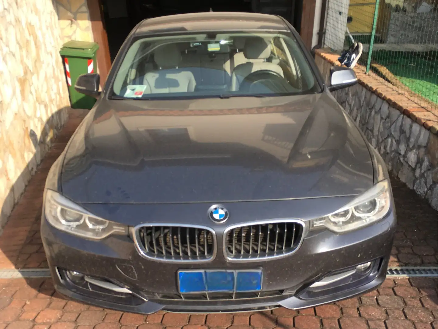 BMW 320 Serie 3 F31 2012 Touring 320d Touring Msport Grigio - 1