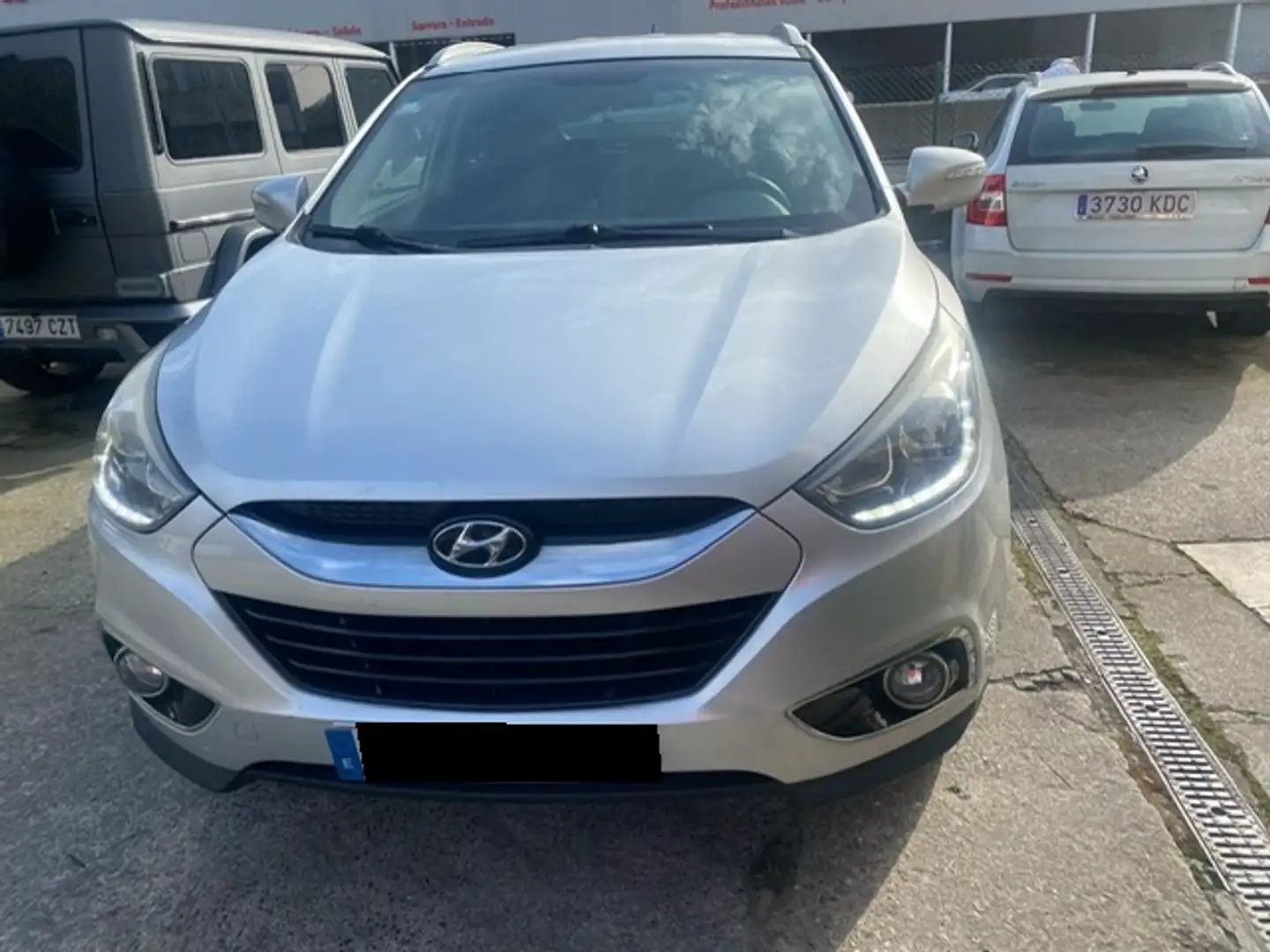 Hyundai iX35 1.6 GDI BD Tecno Sky 4x2 Gris - 2