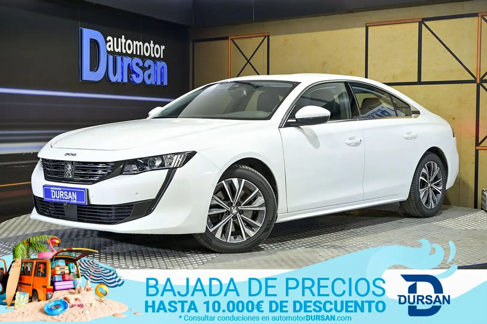 Peugeot 508 2.0BlueHDi S&S Allure EAT8 160 Weiß - 1