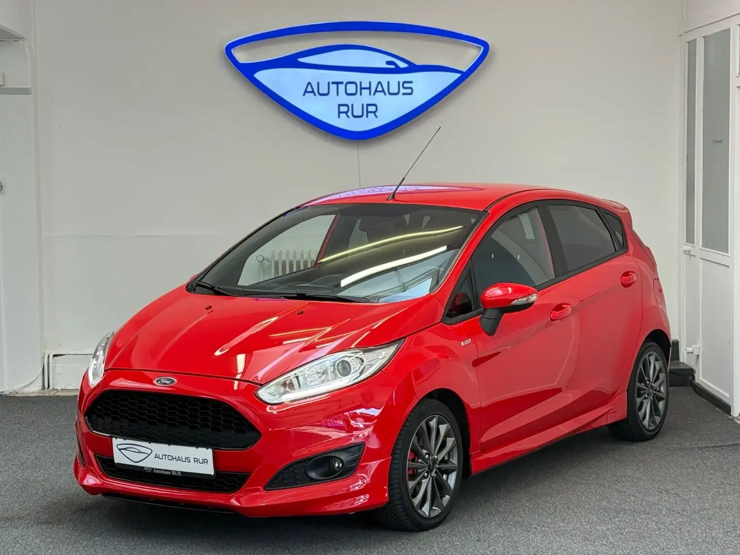 Ford Fiesta ST-Line/125PS/SONDERAUSSTATTUNG/TÜV&INSP Rouge - 1