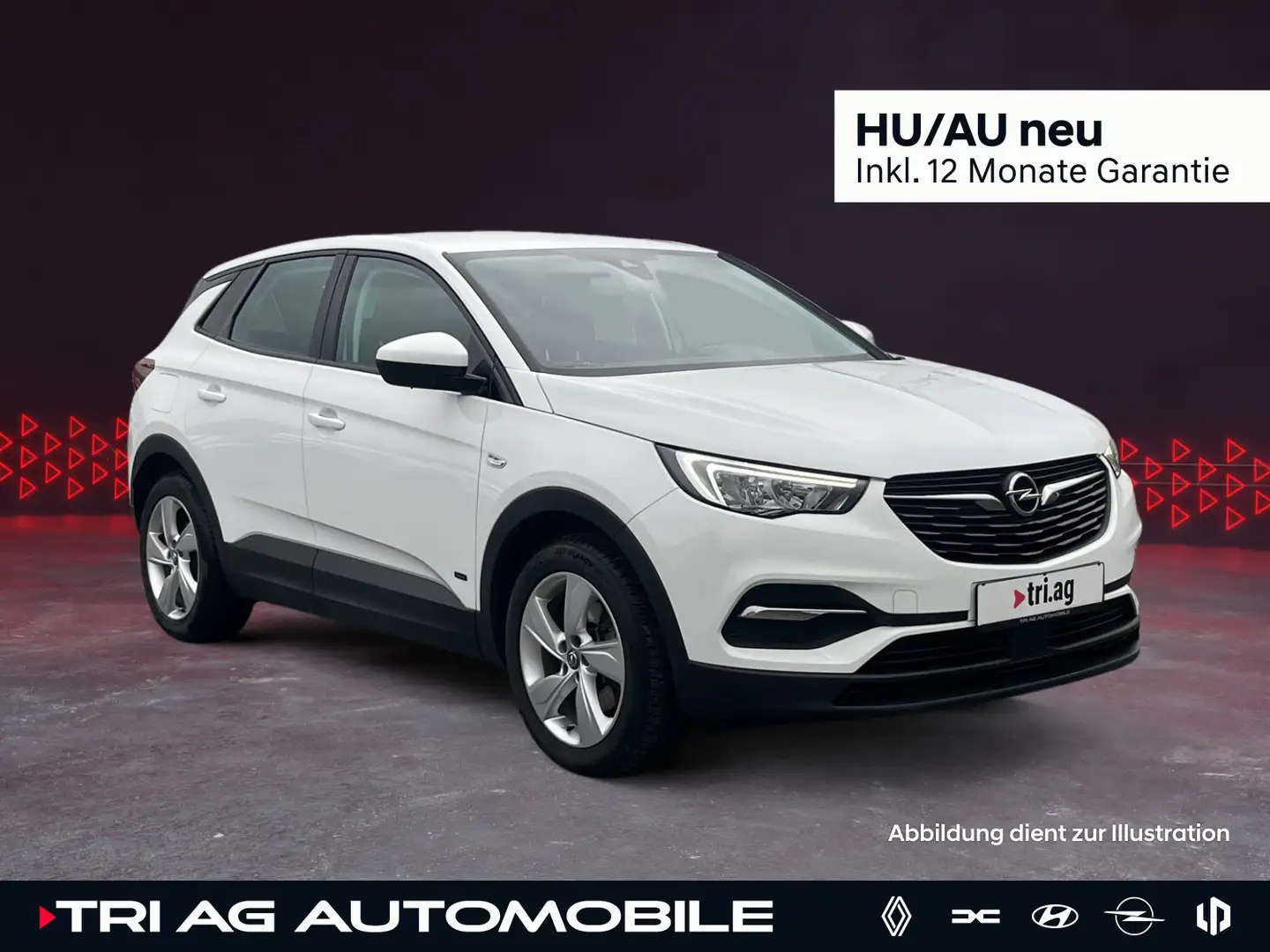 Opel Grandland Plug-In-Hybrid Edition AHK-starr PDC L Weiß - 1