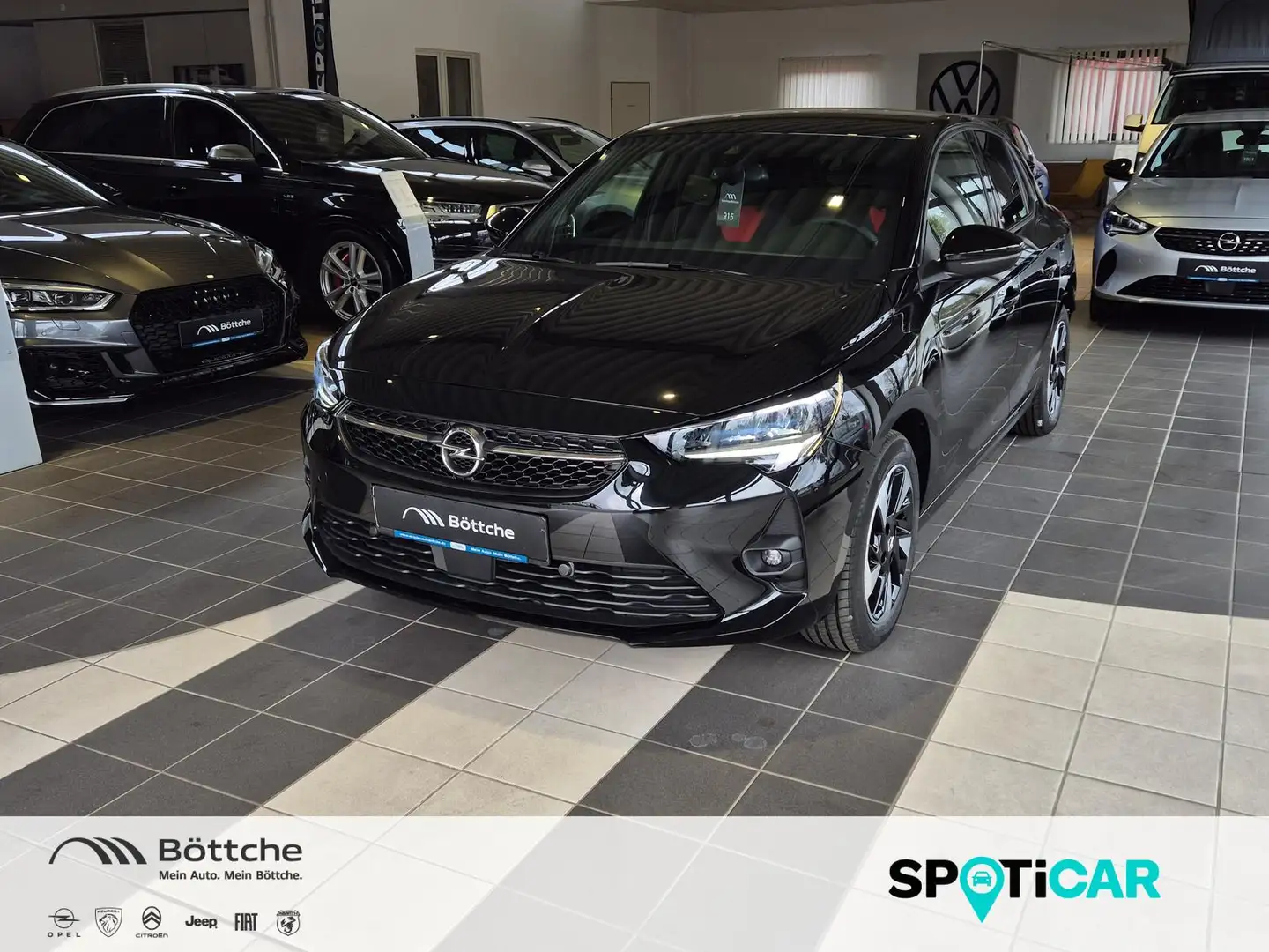 Opel Corsa F e GS SHZ / RFK / Android Noir - 1