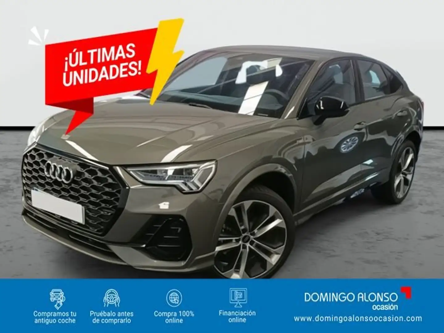 Audi Q3 Sportback S line 35 TFSI 110 kW (150 CV) S tronic Gris - 1