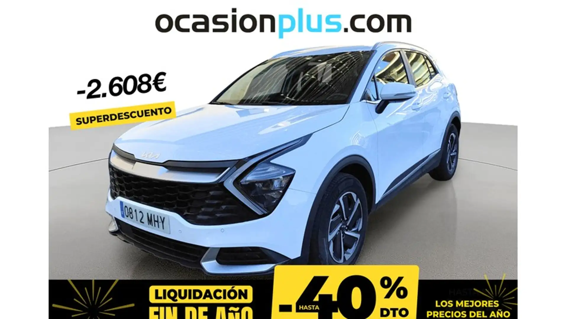 Kia Sportage 1.6 T-GDi HEV Drive Weiß - 1