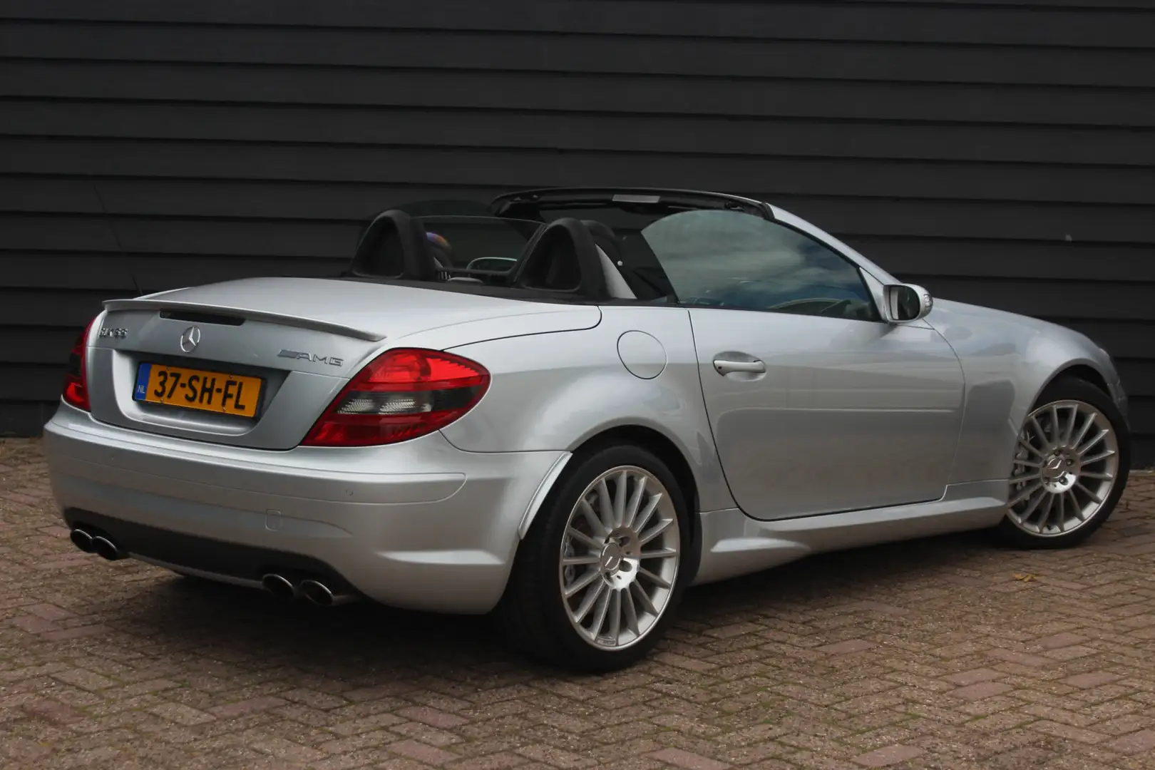 Mercedes-Benz SLK 55 AMG - LEDER - NEKVERWARMING - ORG. NEDERLANDS - NAVIGA Szary - 2