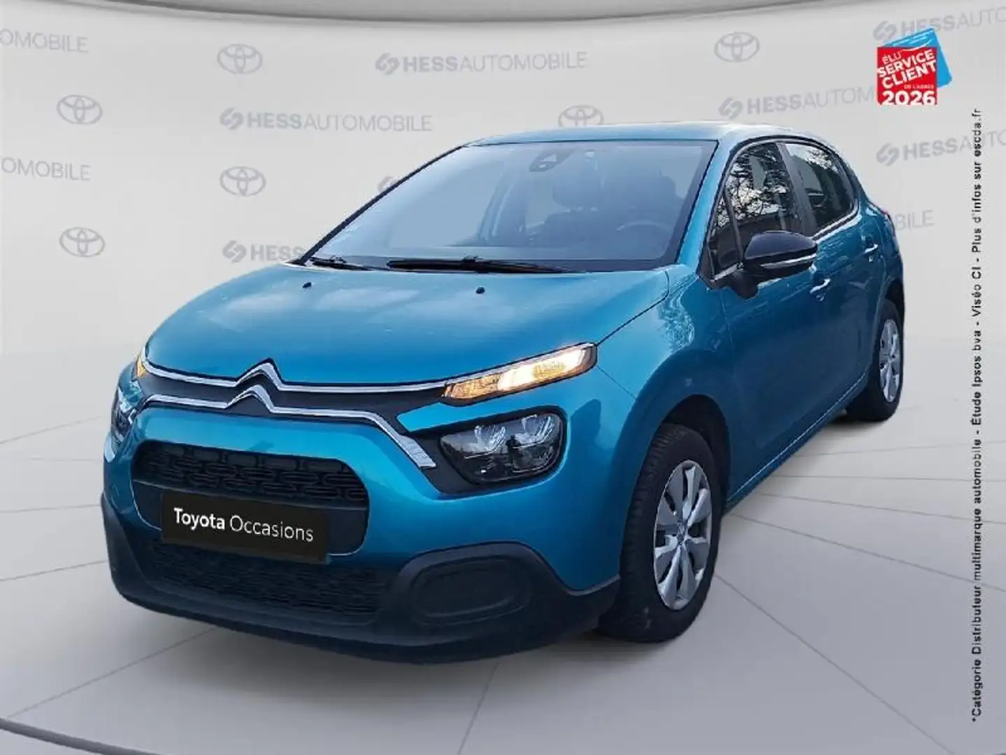 Citroen C3 1.2 PureTech 83ch S\u0026S Feel Business Bleu - 1