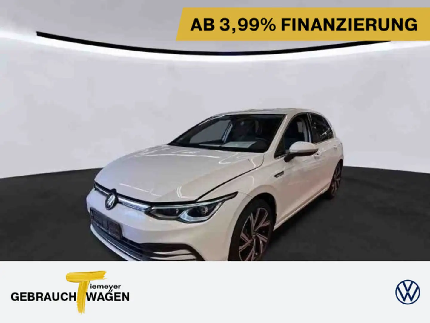 Volkswagen Golf 1.5 TSI DSG STYLE LM18 MATRIX ERGO-SITZE Weiß - 1
