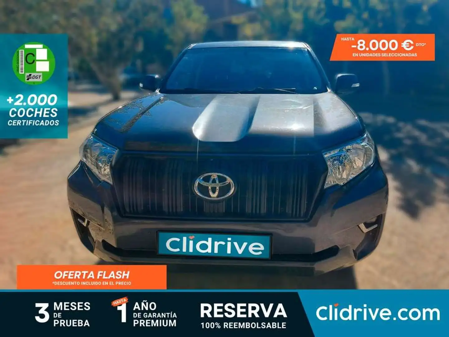 Toyota Land Cruiser 2.8 D-4D GX Gris - 1