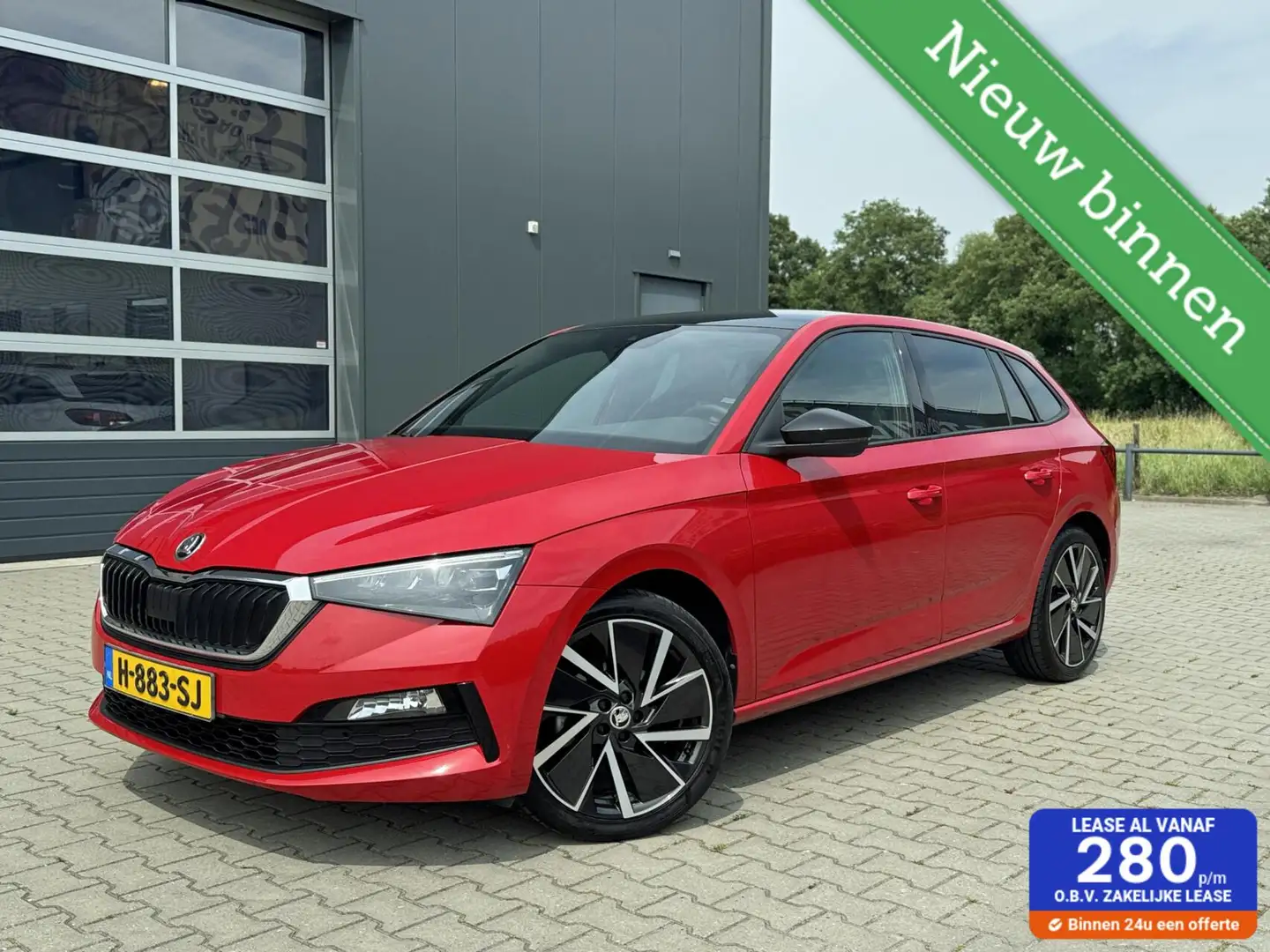 Skoda Scala 1.5 TSI 110kW Sport Business DSG|Panoramadak|CarPl Rot - 1