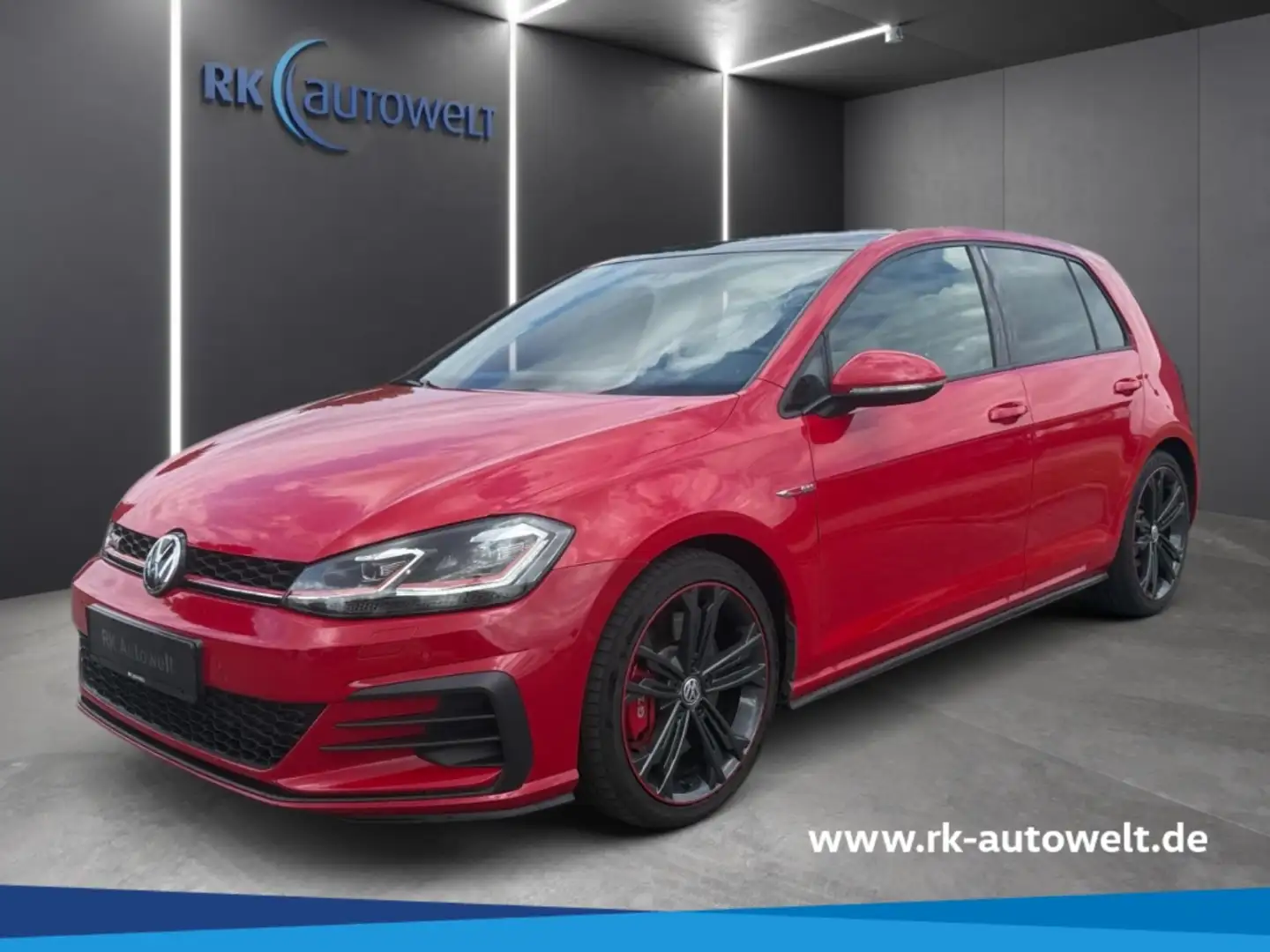Volkswagen Golf GTI 7 VII Performance 2.0 TSI AHK-klappbar El. Panodac Rouge - 1