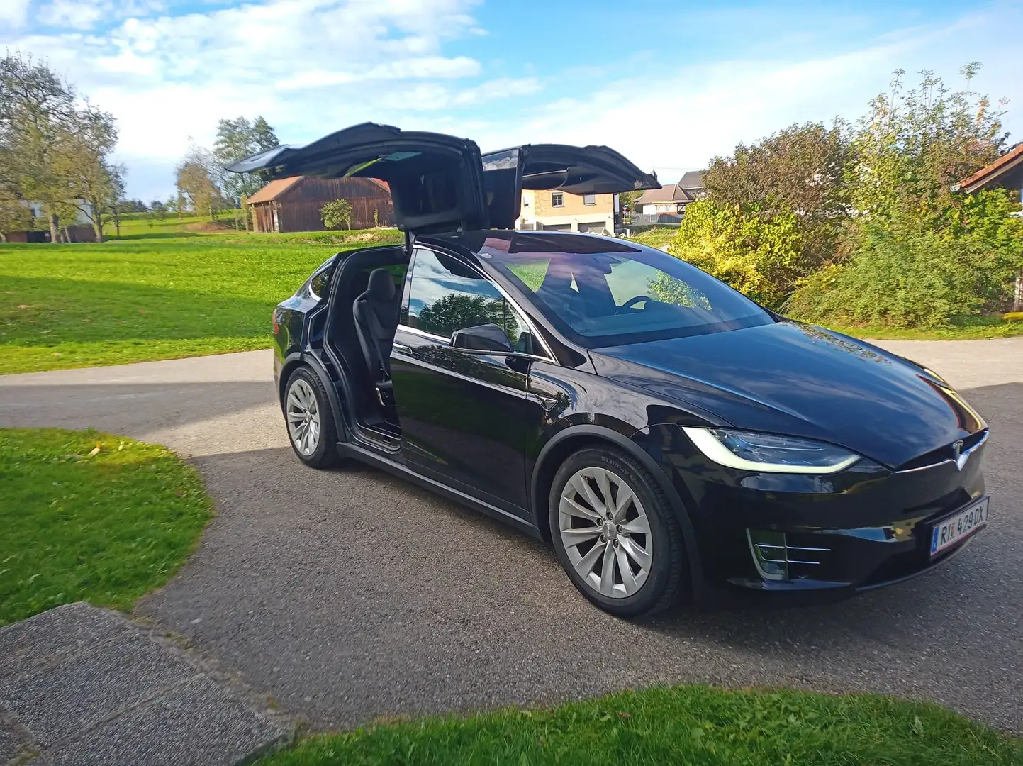 Tesla Model X Model X 75D 75kWh (mit Batterie) Schwarz - 1