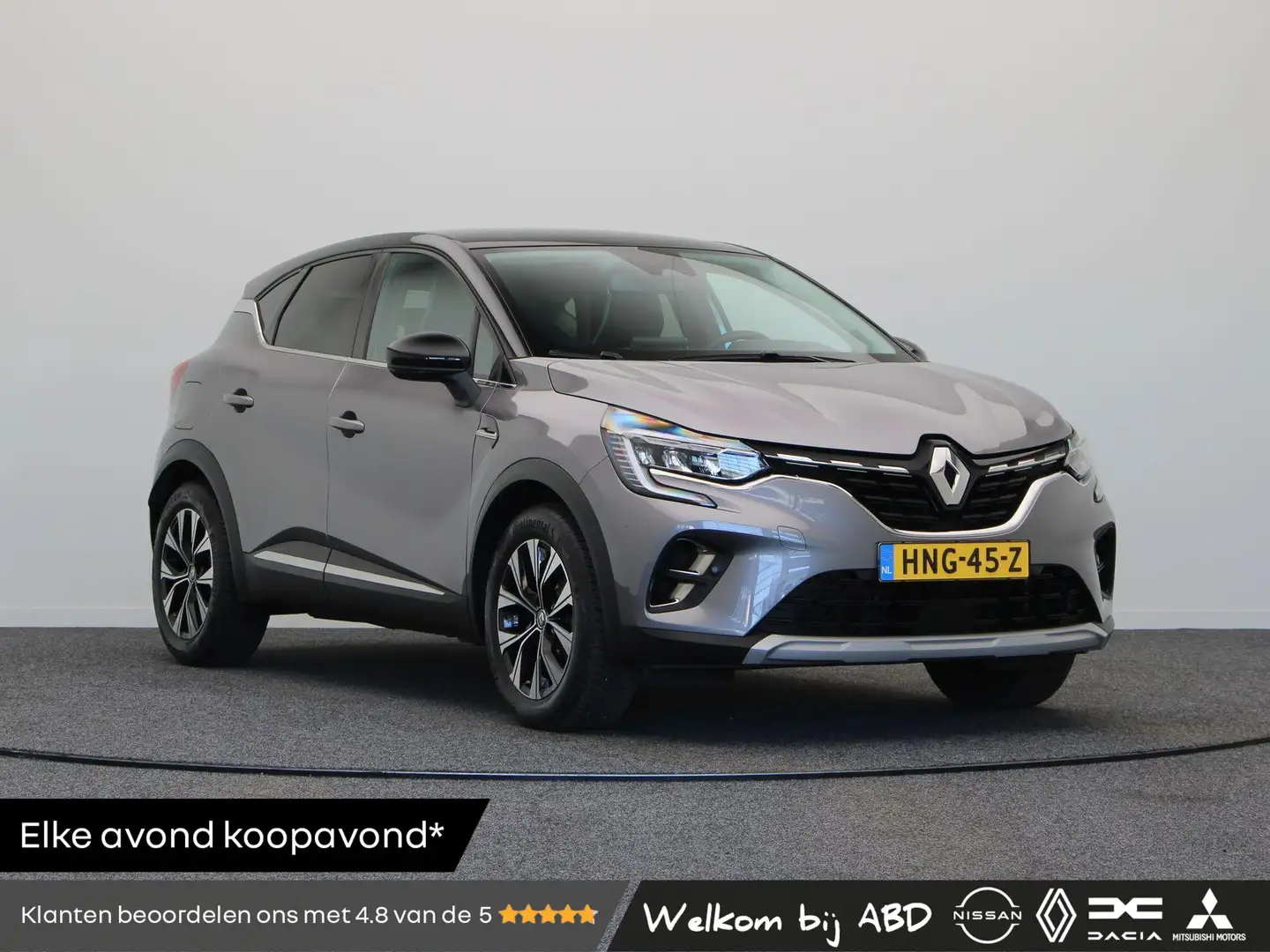 Renault Captur 1.6 E-Tech full hybrid 145pk techno | Grootscherm Gris - 1
