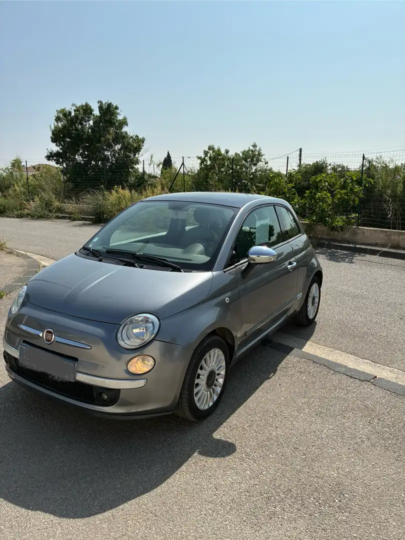 Fiat 500 500 1.2 8V 69 ch S Gris - 1