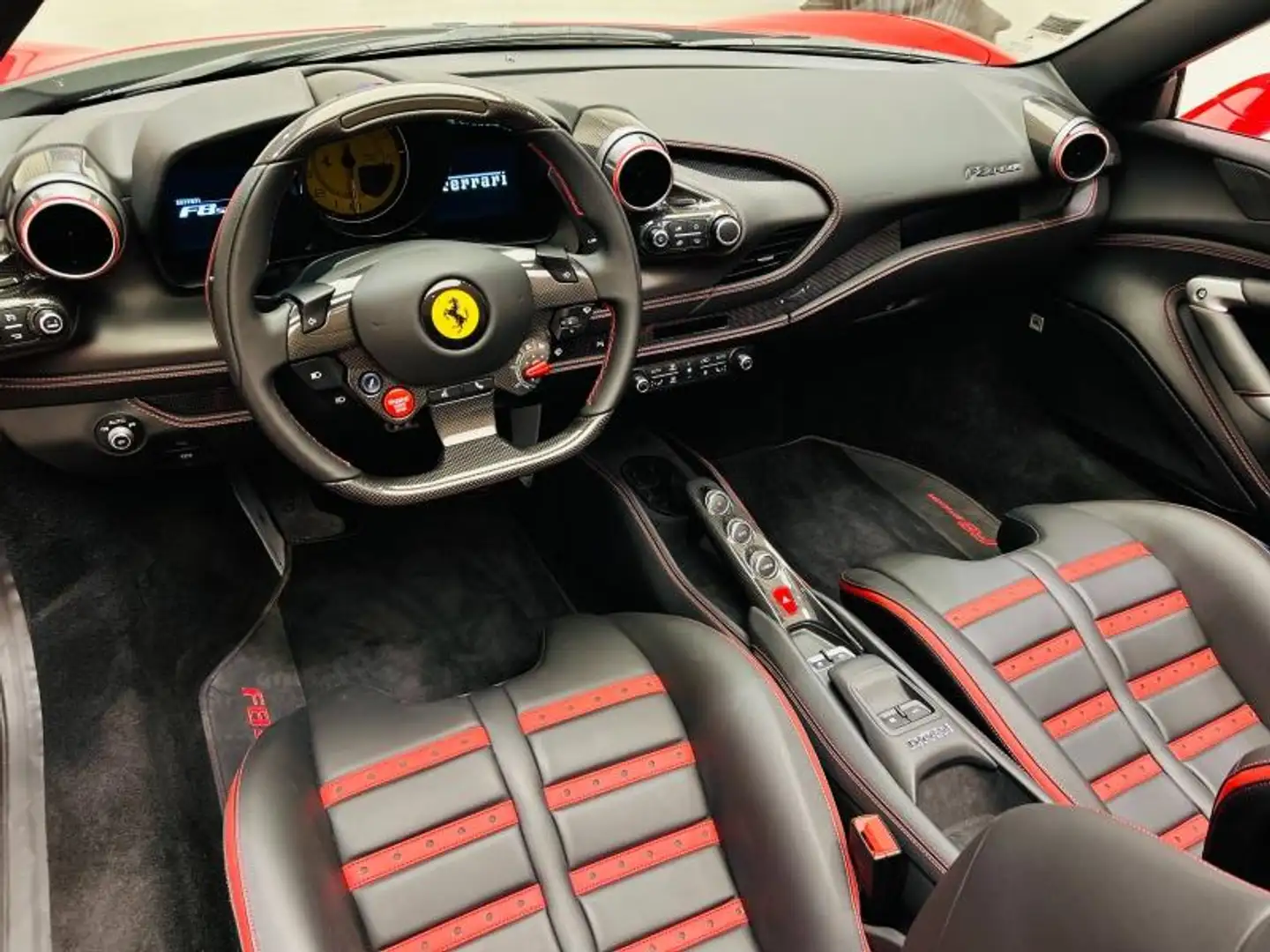 Ferrari F8 Spider V8 Bi-Turbo 720cv Rouge - 2