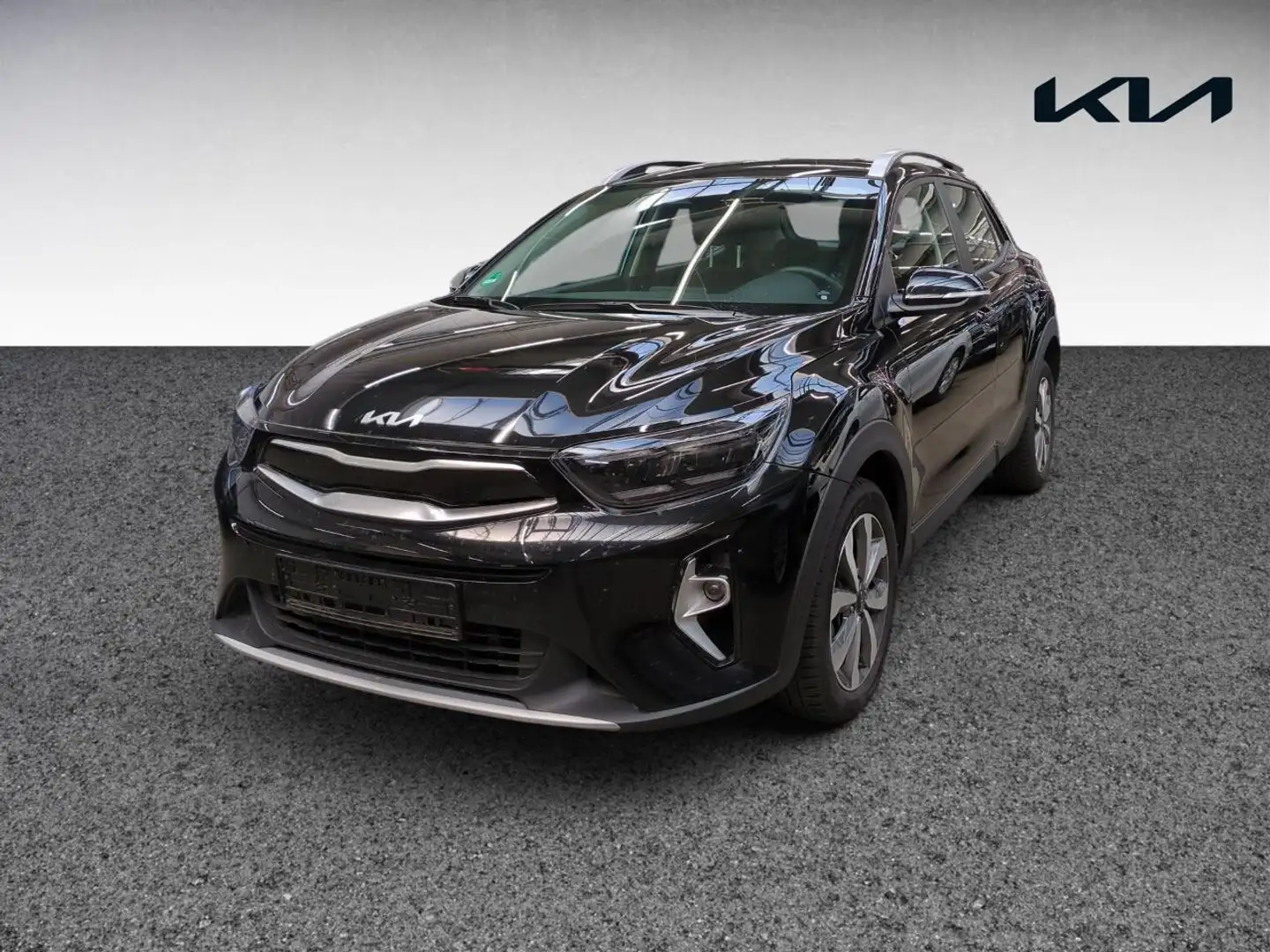 Kia Stonic 1.0 T-GDI Vision Automatik+LED+Carplay+SHZ Schwarz - 2