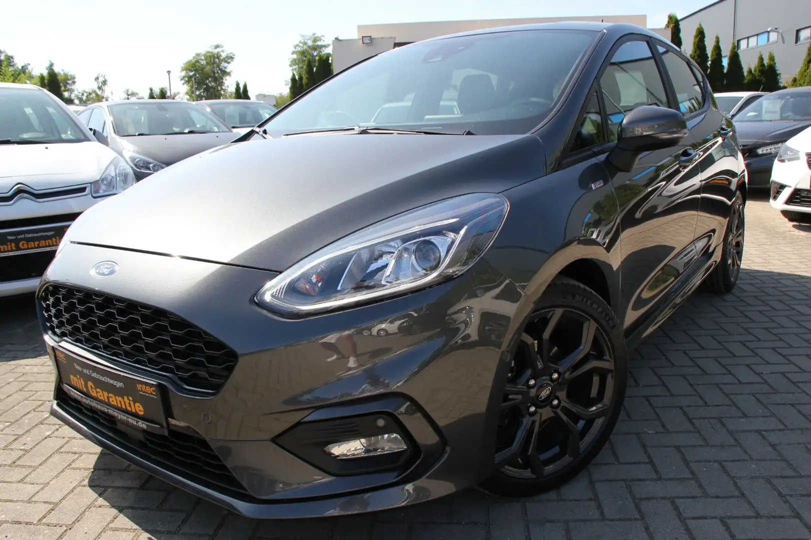 Ford Fiesta ST-Line X  Automatik Vollausstattung MwSt Grau - 2