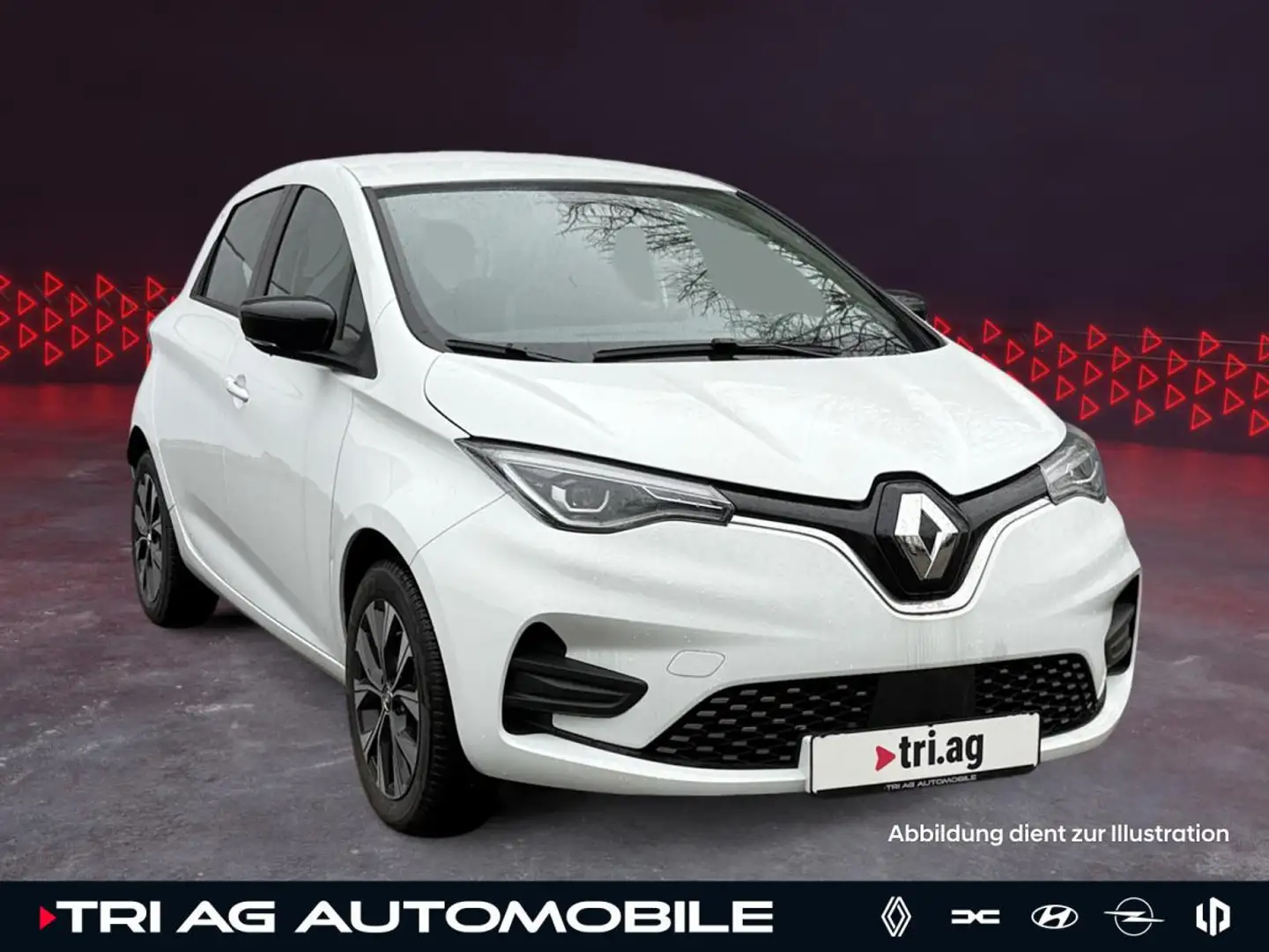 Renault ZOE Evolution EV50 110hp Klimaautomatik Keyless PDC uv Weiß - 1