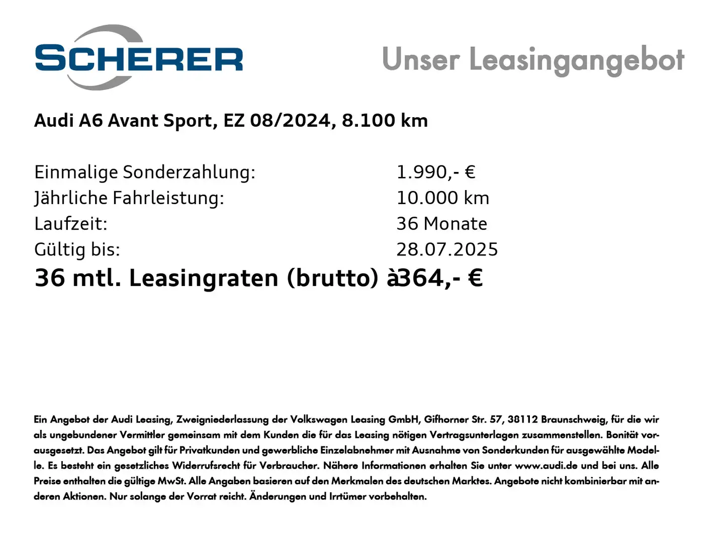 Audi A6 Sport 35 TDI MATRIX-LED PANO KAMERA NAV Braun - 2