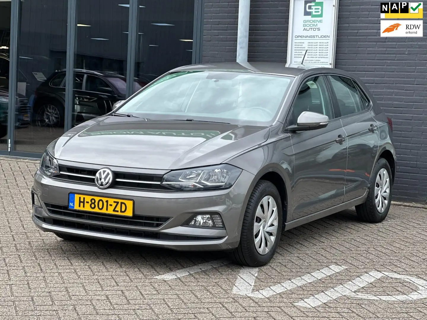 Volkswagen Polo 1.0 TSI Comfortline/APP-CONNECT/AIRCO/NL-AUTO NAP! Gris - 1