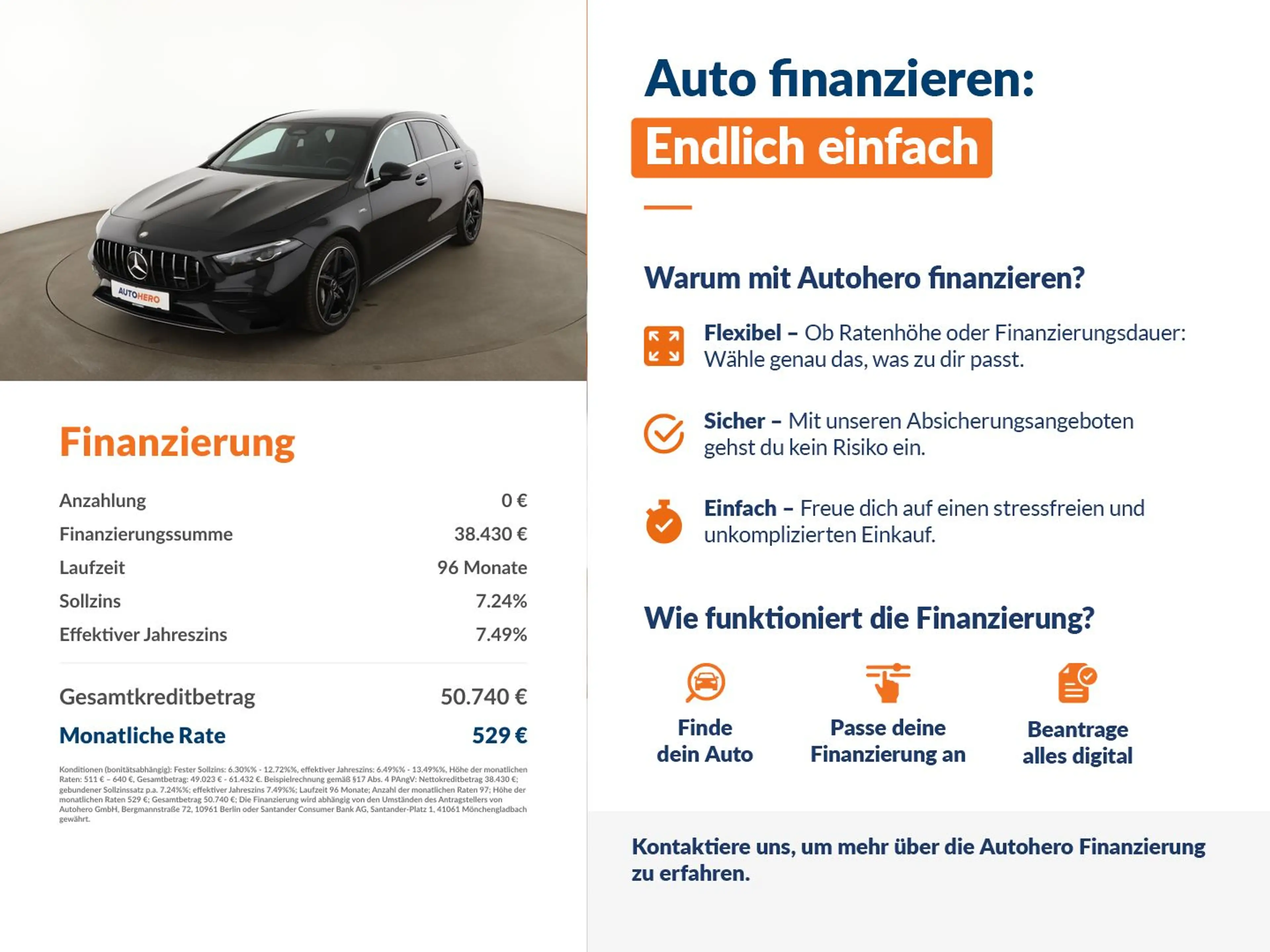 Mercedes-Benz A 35 AMG 4Matic Aut.*LED*NAVI*TEMPO*PDC*SHZ*KLIMA*GARANTIE* — photo 2