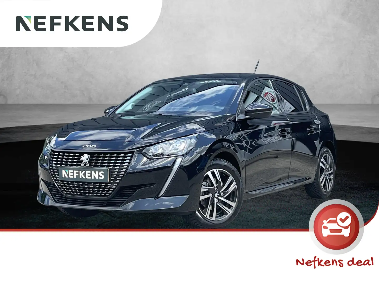 Peugeot 208 1.2 100pk Allure Automaat | 1ste eigenaar | Camera Zwart - 1