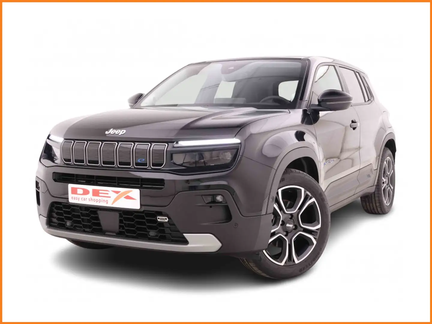 Jeep Avenger E-Avenger 156pk 400km Summit + GPS + Camera Noir - 1