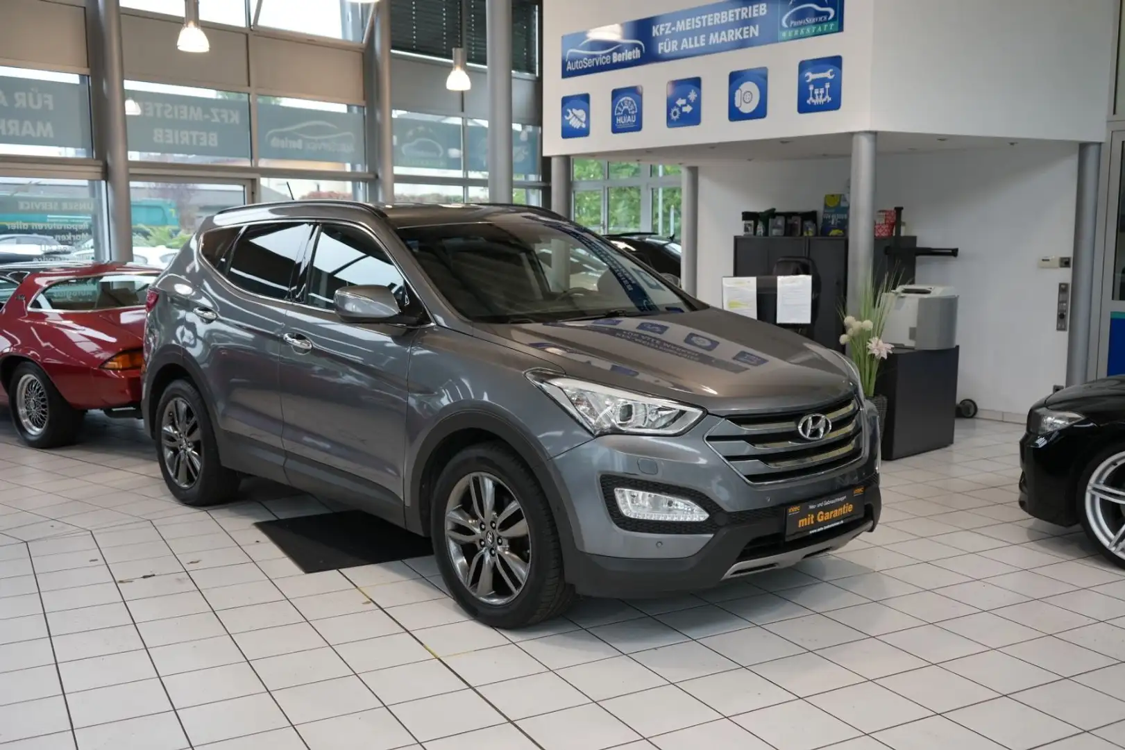 Hyundai SANTA FE Premium 4WD Silber - 1
