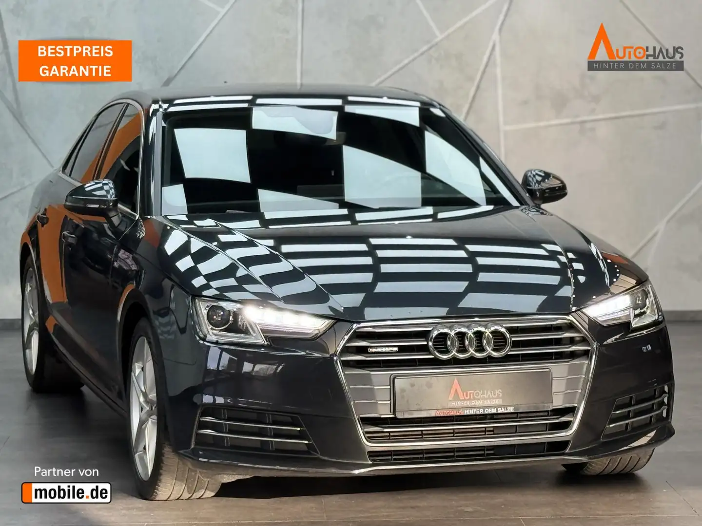 Audi A4 quattro sport 2.0 TFSI|S-LINEPLUS|TEMP|XEN| Grau - 1