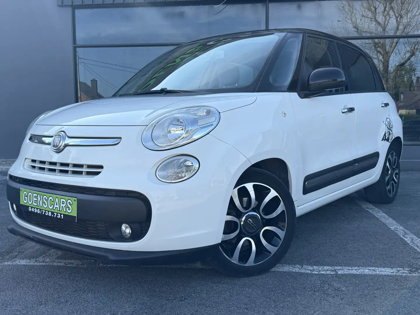 Fiat 500L 0.9 T,CLIM,RADAR,GARANTIE,PRETE IMMATRICULÉE😍 Blanc - 1