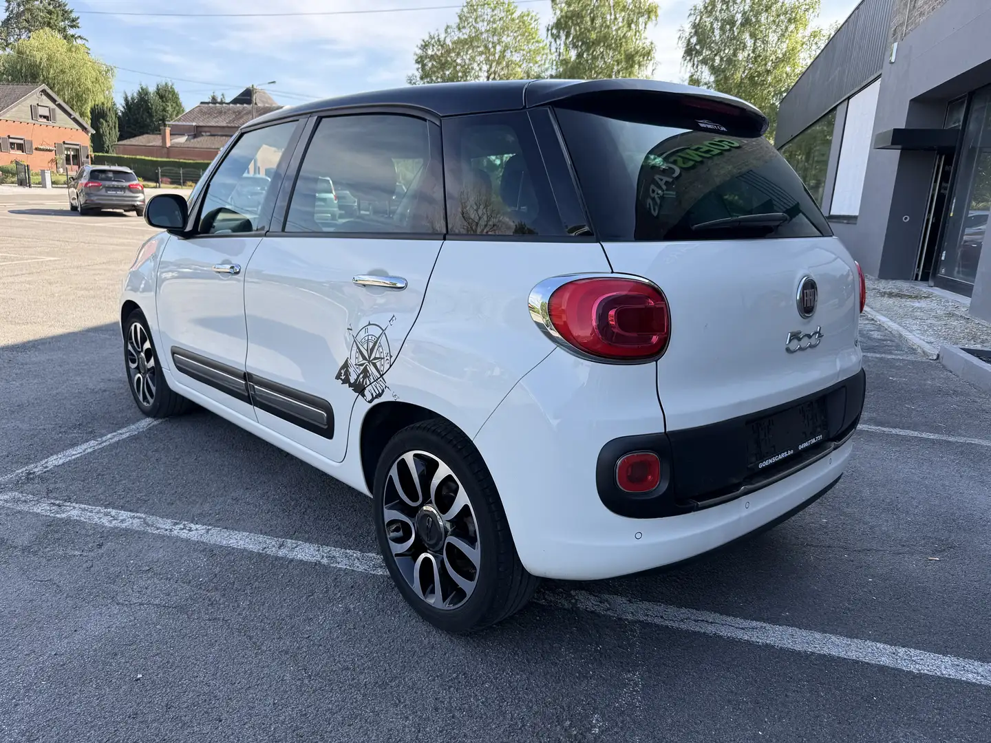Fiat 500L 0.9 T,CLIM,RADAR,GARANTIE,PRETE IMMATRICULÉE😍 Blanc - 2