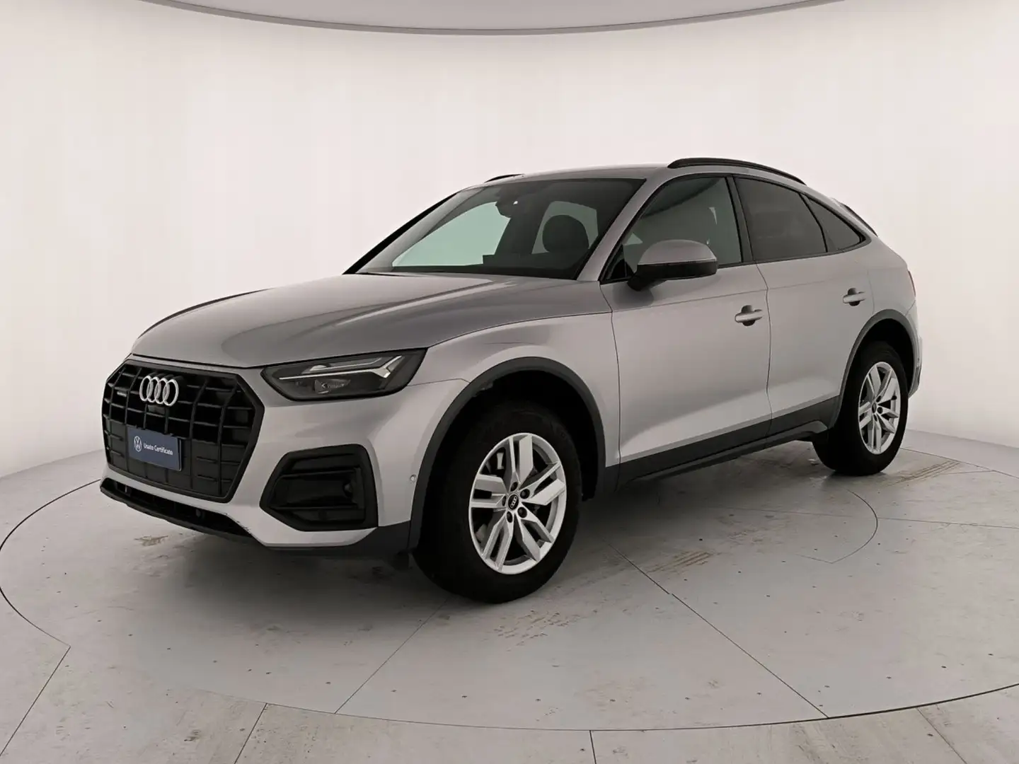 Audi Q5 sportback 40 2.0 tdi mhev 12v business advanced qu Argento - 1