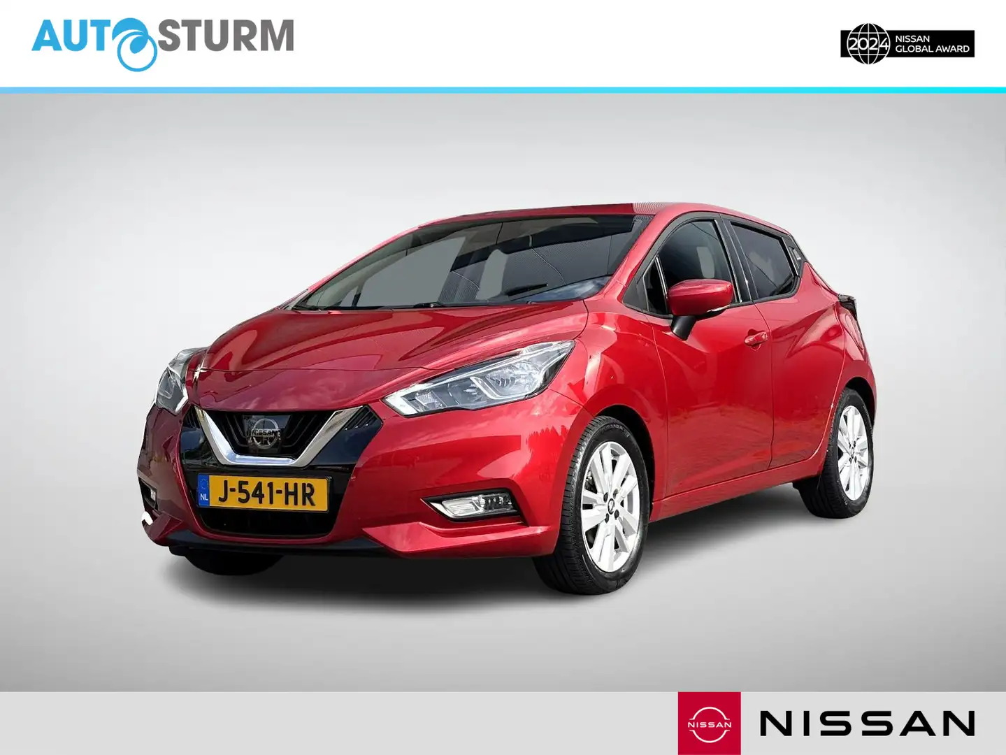Nissan Micra 1.0 IG-T N-Connecta | Apple Carplay/Android Auto | Rouge - 1
