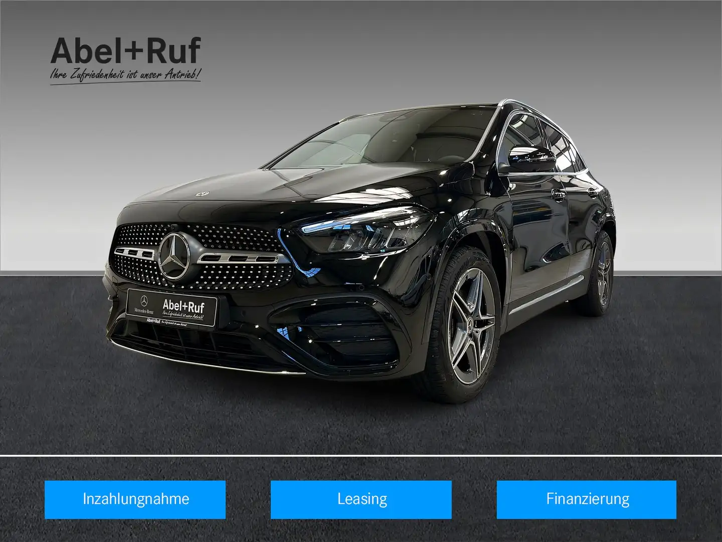 Mercedes-Benz GLA 200 d AMG+LED+Ambiente+CarPlay+TotW+AHK+360° Schwarz - 1