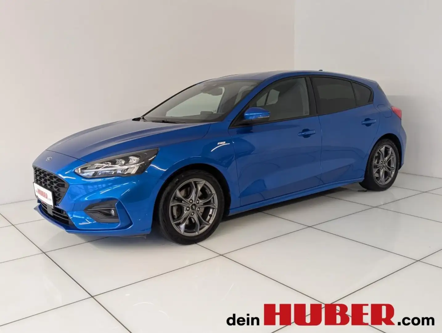 Ford Focus 2,0 TDCi ST-Lin Blau - 1